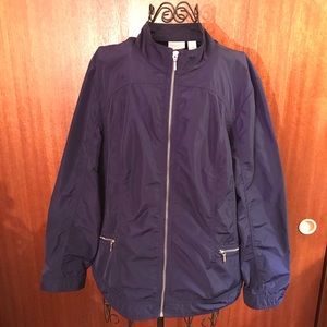 Zenergy by Chico’s  blue windbreaker